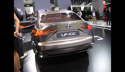 Lexus LF-CC Full Hybrid Coupé Concept 2012 8